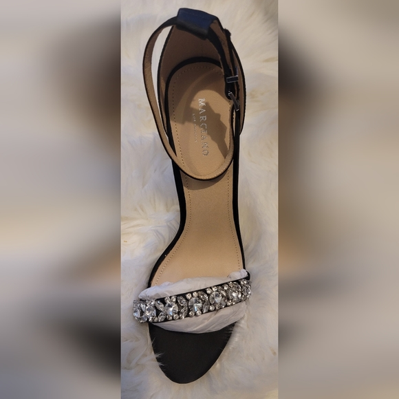 Marciano Crystal Strappy Heel size 41 Black - Picture 2 of 8